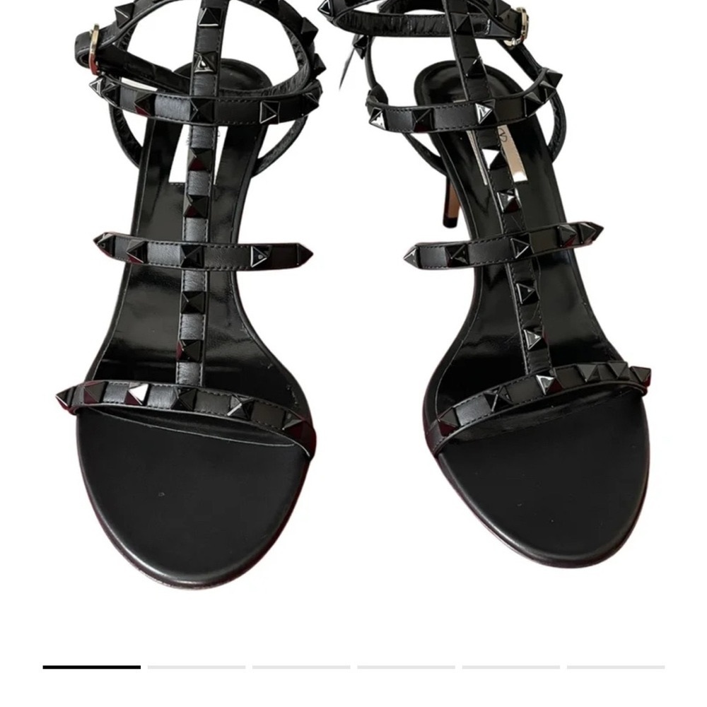 Valentino Black Studded Women's Sandals EU 37